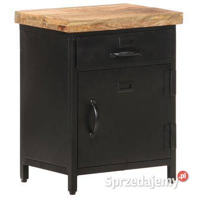 vidaXL Szafka nocna 40 x 30 x 52 surowe drewno Warszawa