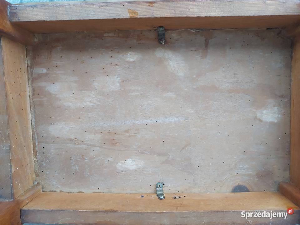 Stara taboret podnóżek do renowacji PRL