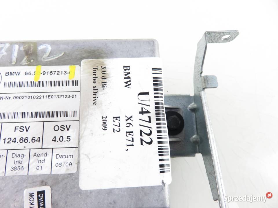 MODUŁ KAMERY BMW X6 E71 9167213 małopolskie