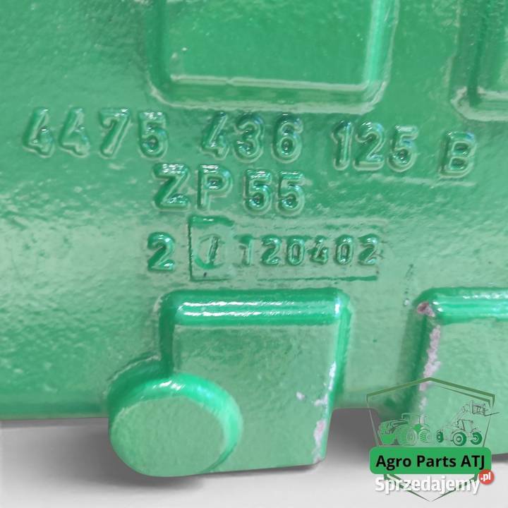 Obudowa osi MST3045 ZF 4475 436 125 B Belka Układ kierowniczy i oś przednia Ciechanowiec