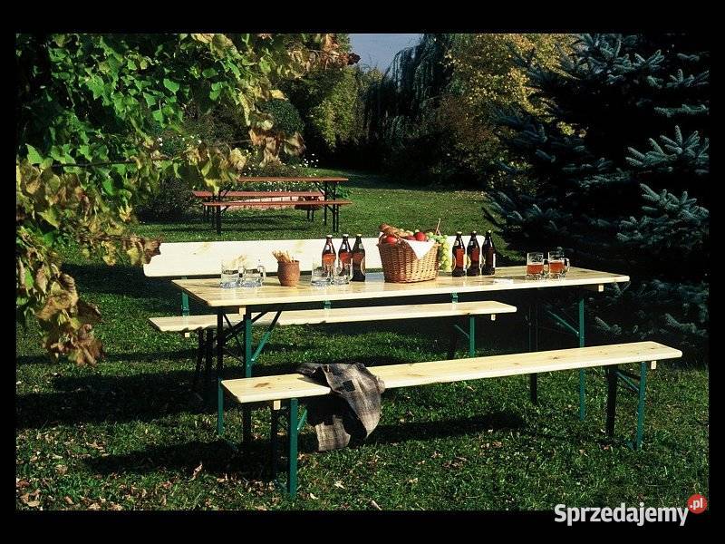 Zestaw Piwny Komplet Biesiadny Stół2 ławki