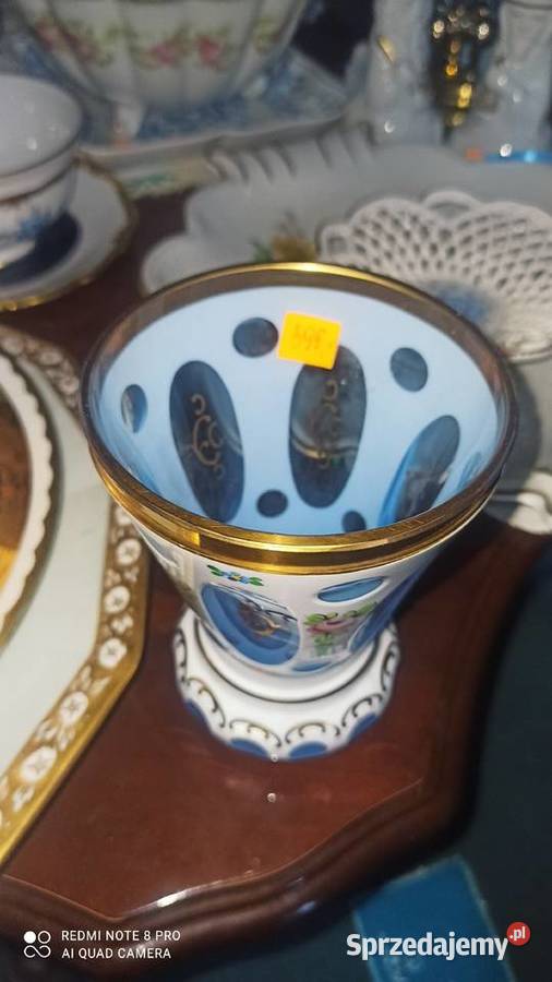 wazon w stylu Biedermeier Bohemia