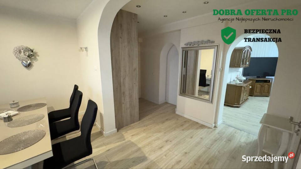 63 m funkcjonalny układ i doskonała Gdańsk