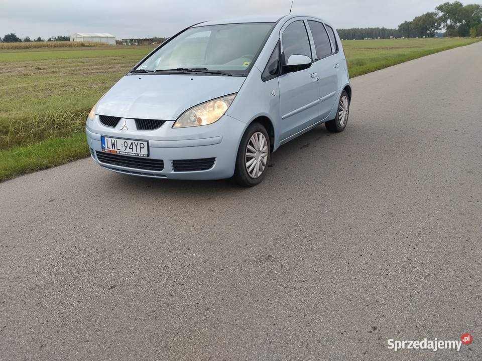 Mitsubishi Colt 15 benzyna klima grzane fotele Włodawa