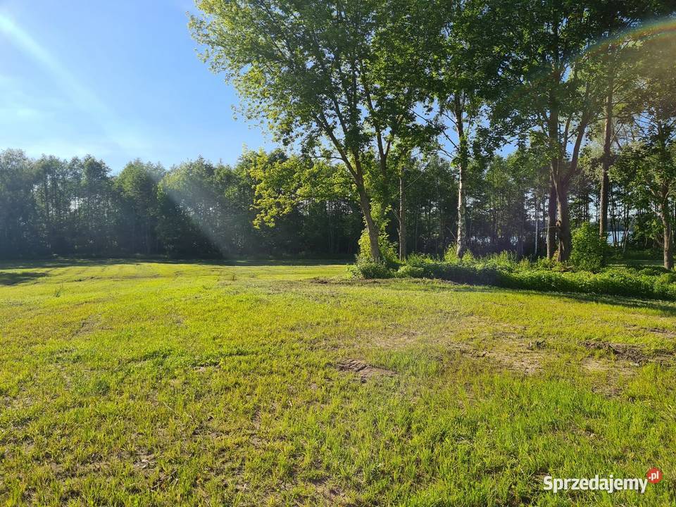 Budowlana z mediami na szlaku warmińsko-mazurskie Okartowo-Tartak