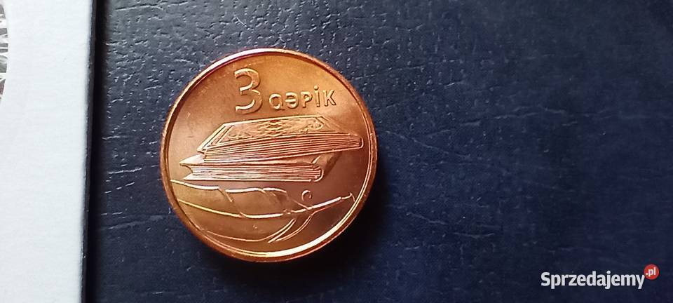 Stare monety 3 gapik 2006 Azerbejdżan Lesko
