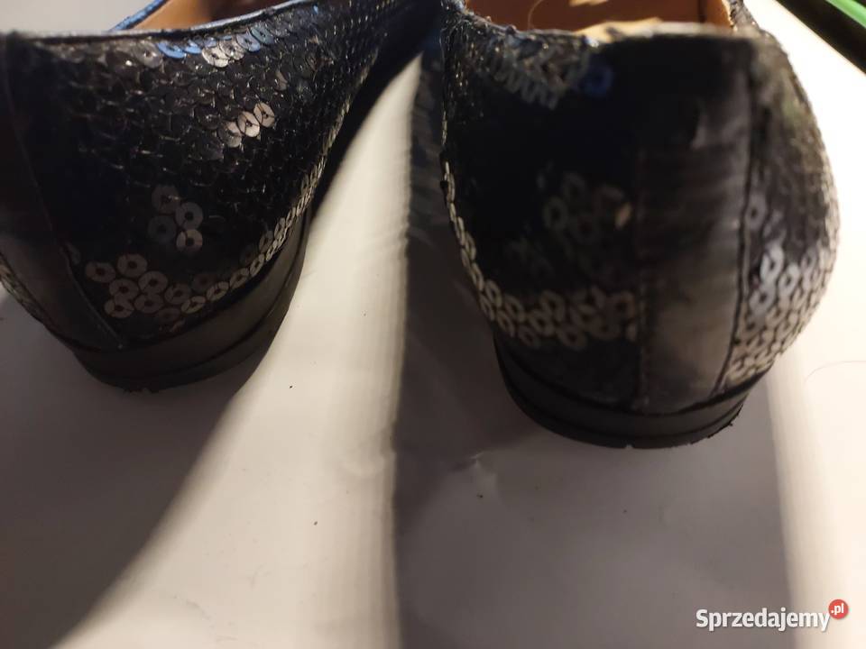 Balerinki czarne cekiny 37 Wrocław