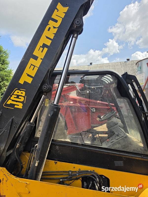 wózek teleskopowy mini ładowarka JCB teletruk Wysokie Mazowieckie