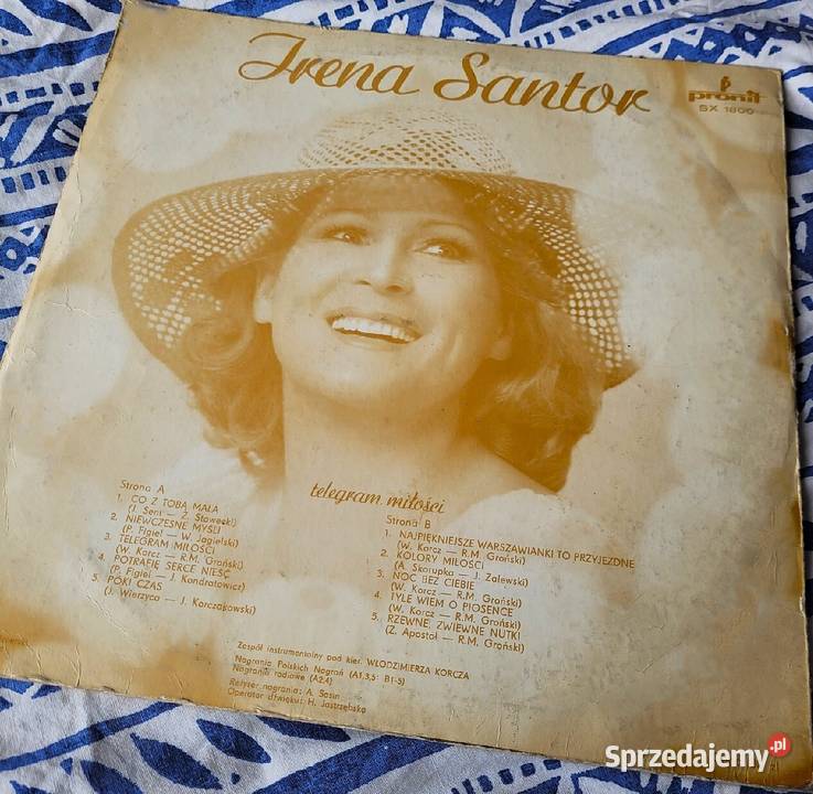 Irena Santor Telegram miłości płyta winylowa Chełmno