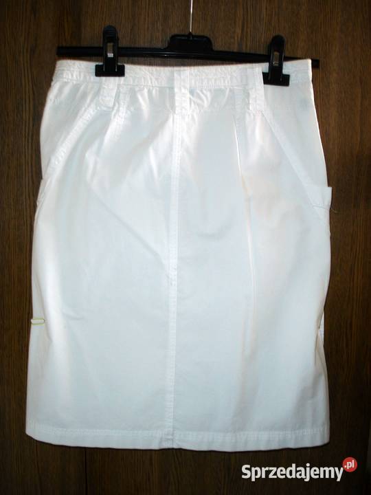 Modna biała spódnica firmy Reporter S Inny materiał Bochnia