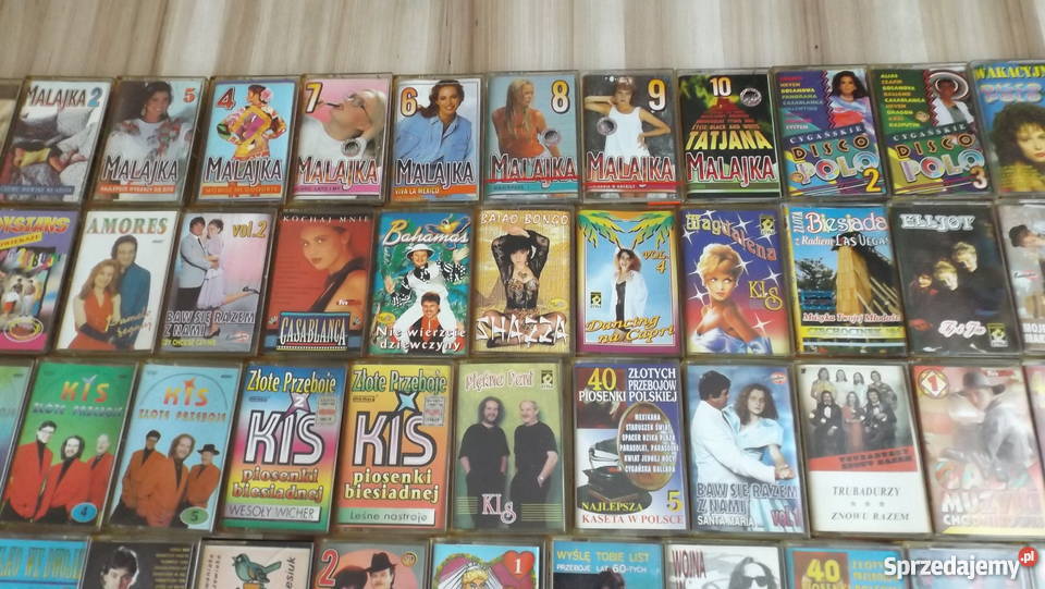 Zestaw Kaset Disco Polo 105 Oryginał warmińsko-mazurskie