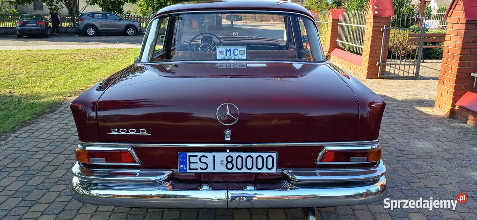 Mercedes Benz W110 200D oryginalny stan Pozostałe Sieradz
