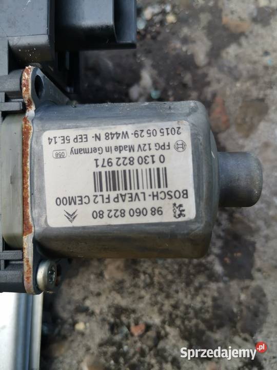 Mechanizm szyby lewy tył peugeot 2008 Czerwionka-Leszczyny
