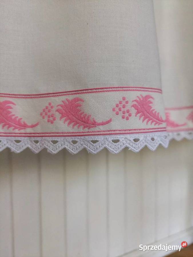 Zazdrostka lambrekin panel bawelna Mirosławiec