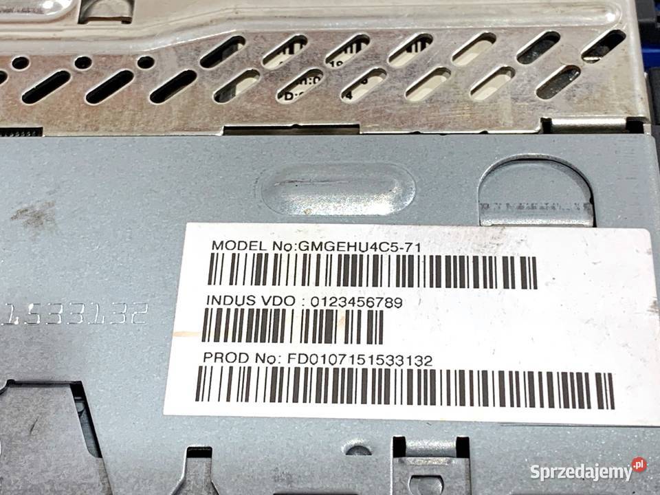 RADIO OPEL ASTRA H 13262751 0414 ODTWARZACZ