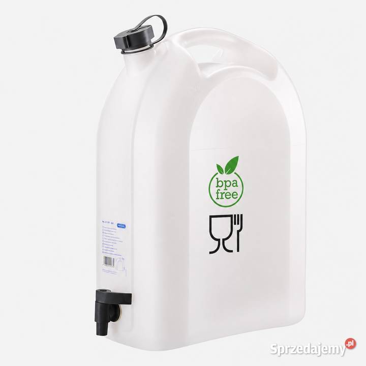 Kanister na wodę Pressol 15 l z kranikiem HDPE Kamionna