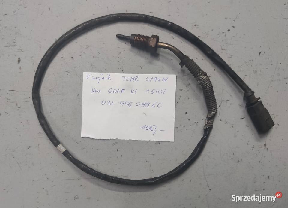 Czujnik temperatury spalin VW 16 TDI 03L906088EC Suchedniów
