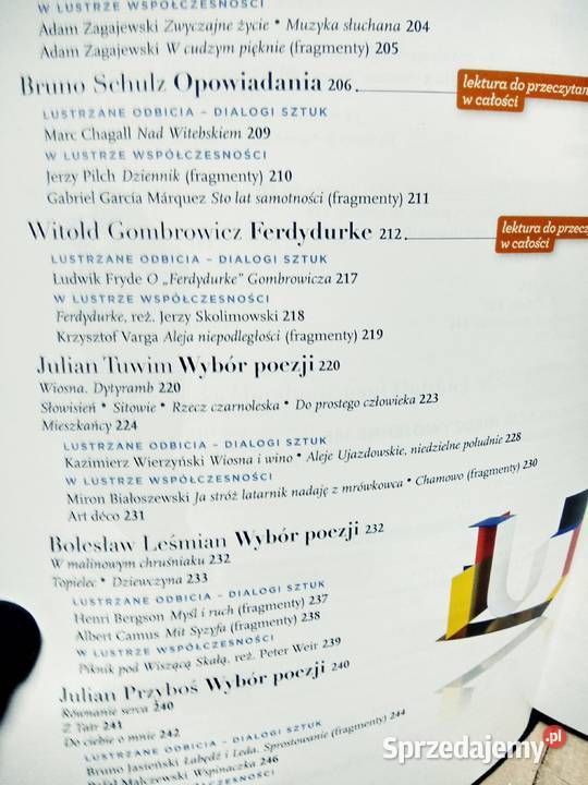 Nowe lustra 4 nowe książki polski podręcznik Antykwariat