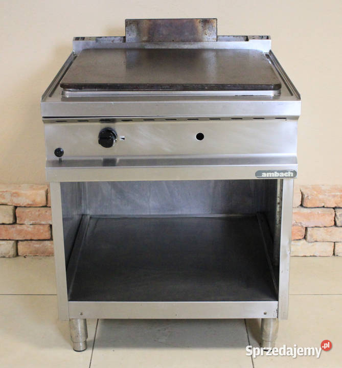 Płyta grillowa gazowa gładka na podstawie Pszczyna