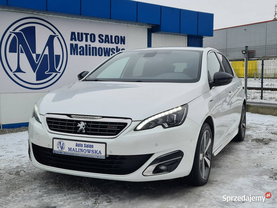 Peugeot 308 GTLine Naci 2xPDC Full Led Półskóry Wągrowiec