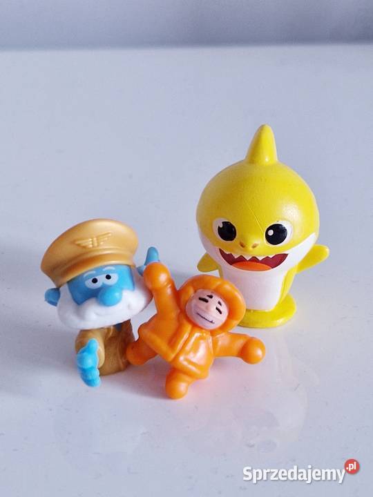 Zestaw figurek z kinder niespodzianki śląskie Dąbrowa Górnicza