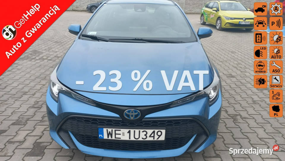 Toyota Corolla ECVT 18 Hybryda FV23 487 export Samochody osobowe Gdańsk sprzedam
