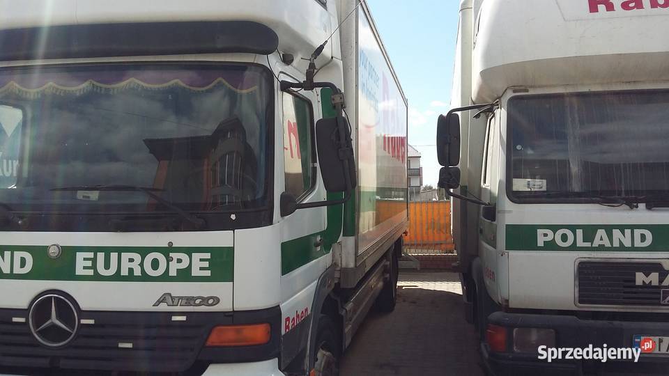 MERCEDES ATEGO 1218 KONTER WINDA 2003R Białystok