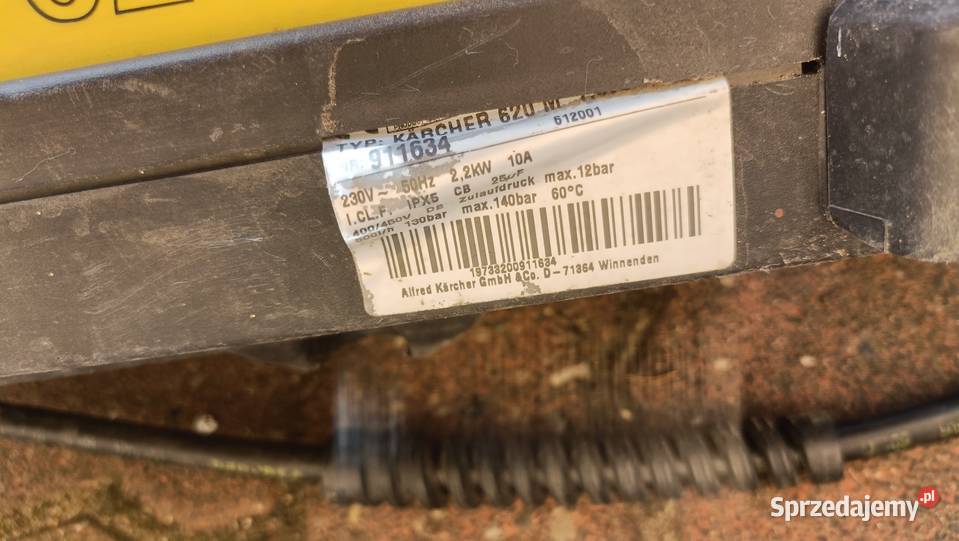Karcher 620M Myjka ciśnieniowa Poznań sprzedam