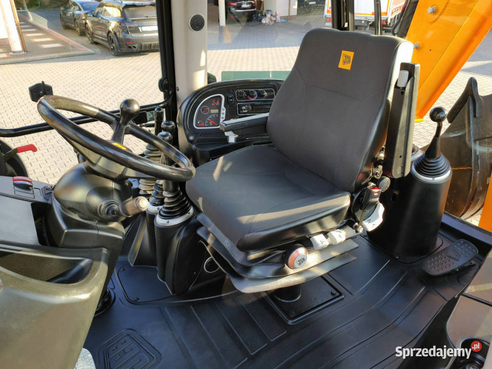 standardowa JCB 3CX Szybkozłącze Tył Zadbana pełny VAT Widełki