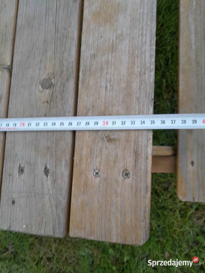 Zestaw różnych starych krzesełek stolik ławka Dąbrowa Górnicza