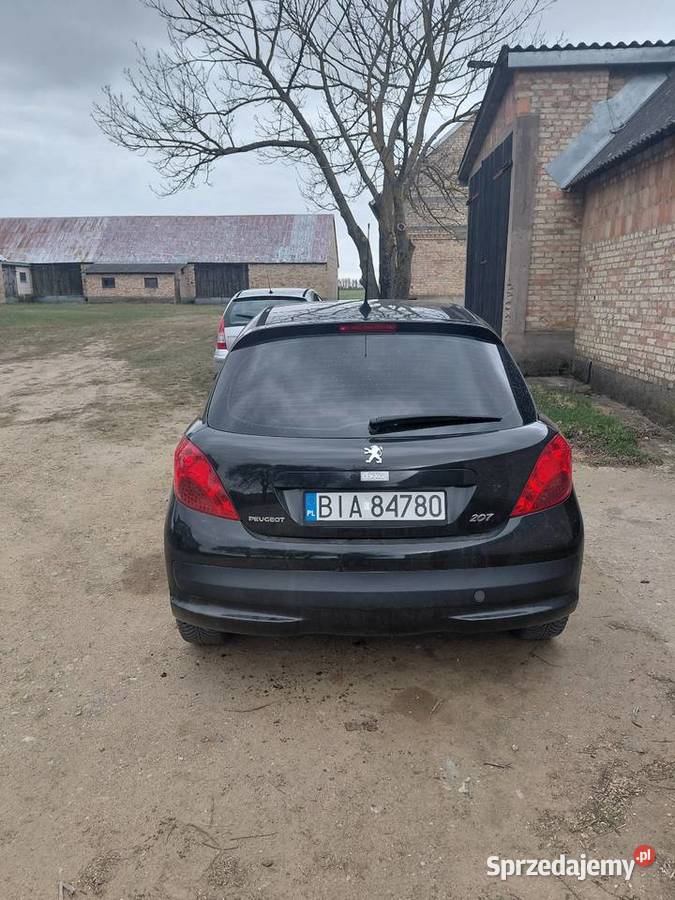 Peugeot 207 14 benzyna 2007 214000 przeb 2/3 Mońki