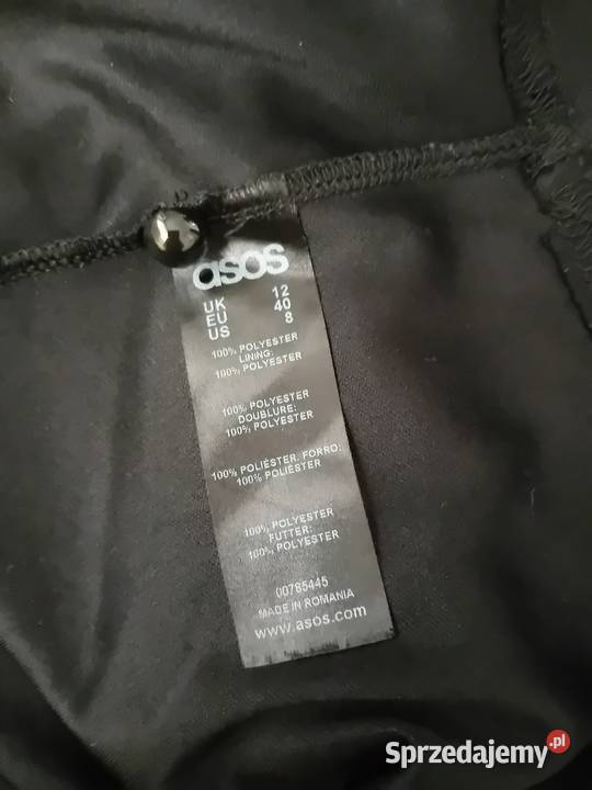 Czarna sukienka na różne okazje mazowieckie Warszawa