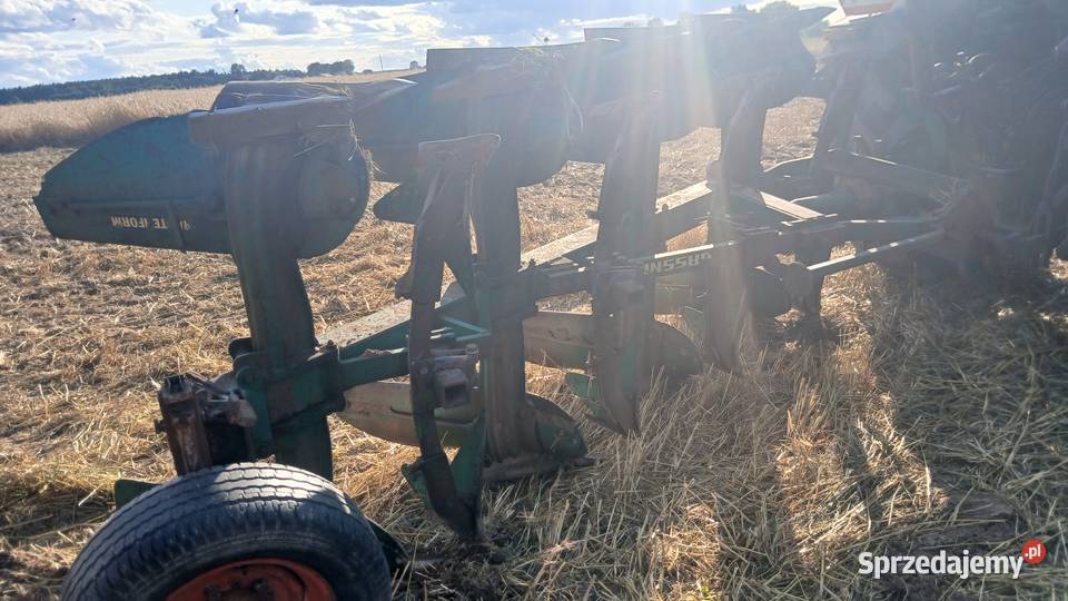 Pług obrotowy Gassner 4 skiby lemken kuhn rabe nieuszkodzony łódzkie Wieluń