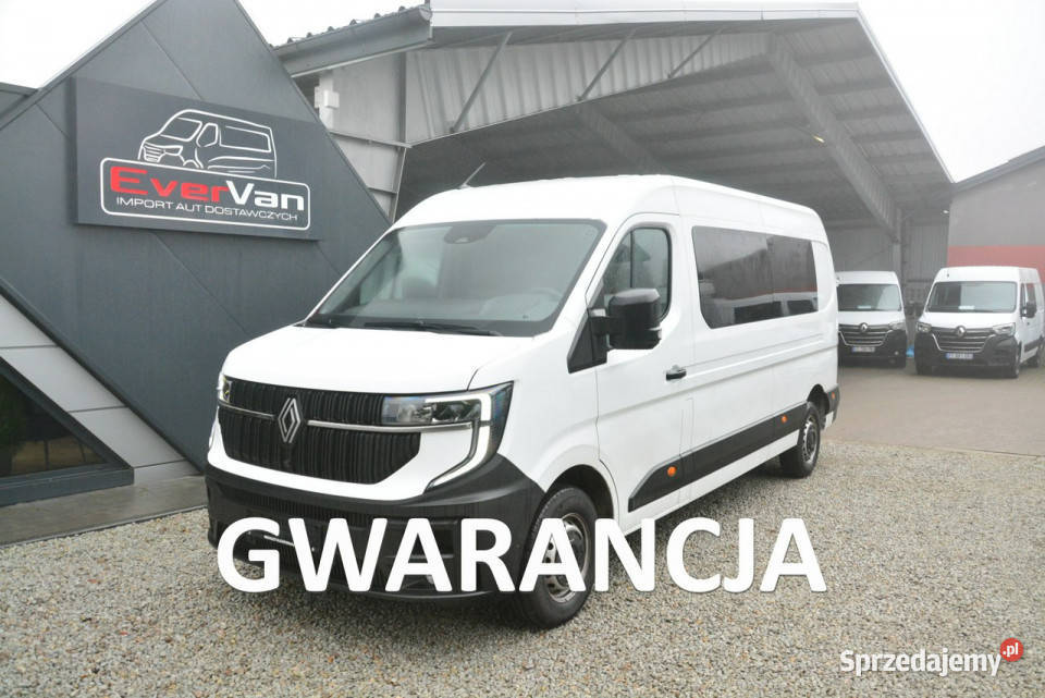 Renault Master 9 osobowy 2025r nowy 170 mazowieckie Warszawa sprzedam