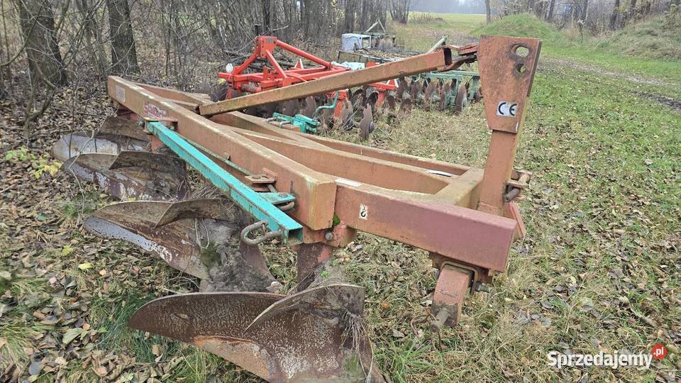 Pług 4 skiby 3 skiby Staltek transport nieuszkodzony Siedlce sprzedam