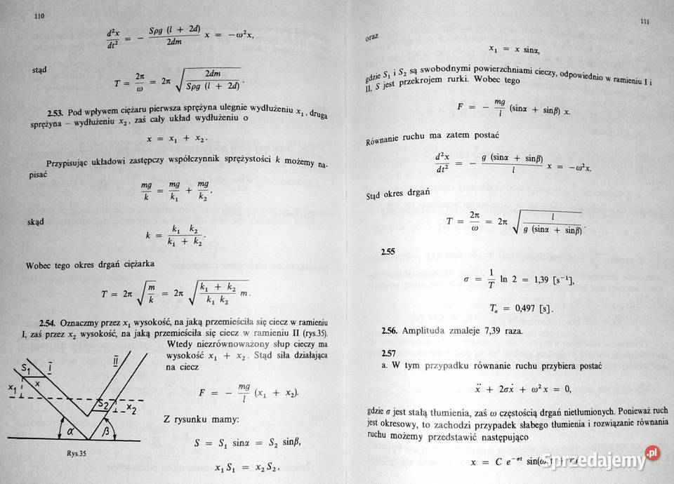 Zbiór zadań z fizyki z rozwiązaniami część I W Chełm