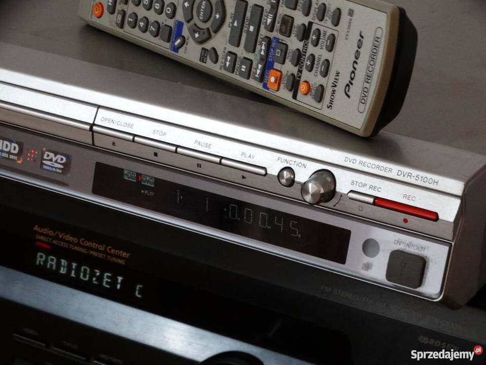 Nagrywarka DVD HDD Pioneer DVR5100HS pilot DVI sprzedam