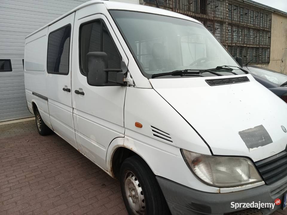 Sprinter 313 brygadówka 6 osobowy manualna Wejherowo