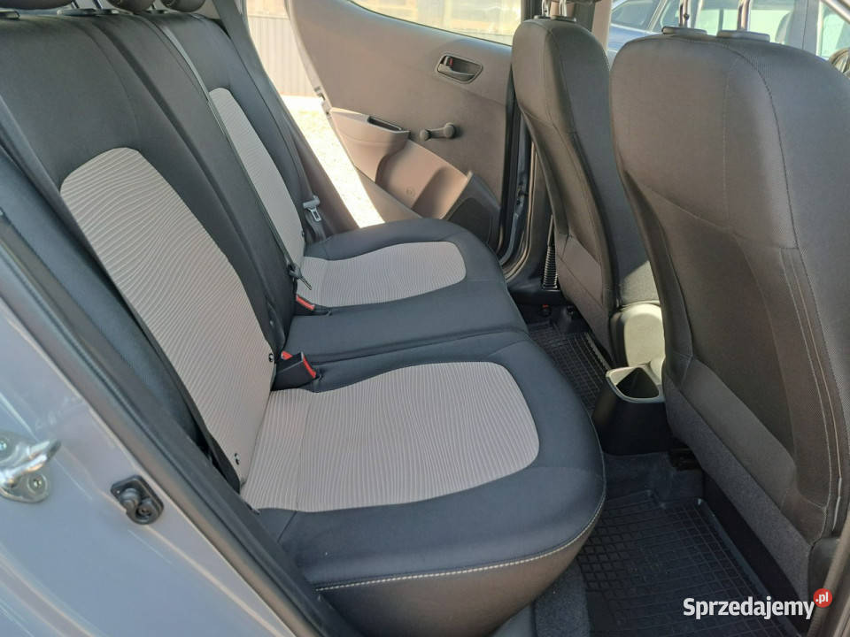 Hyundai i10 1200 benz SALON 100 bezwypadkowy 69 czujnik parkowania Warszawa