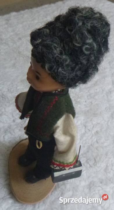 Mołdawska laleczka ludowa Chłopiec z Warszawa