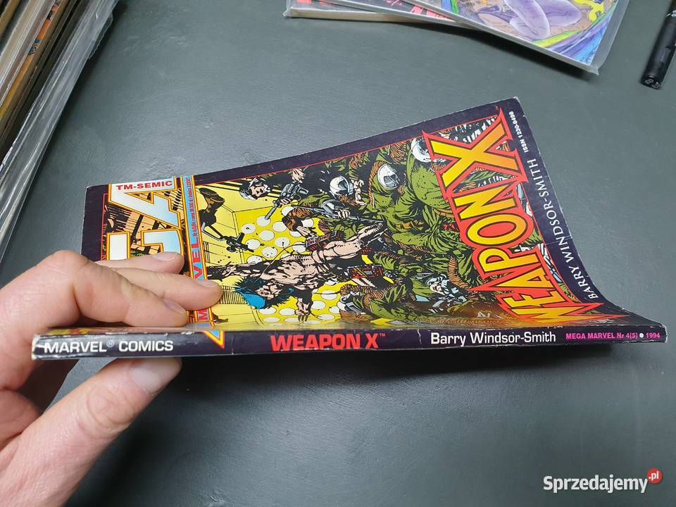 Mega Marvel 4 5 1994 Weapon X Wolverine TMSemic Gdynia
