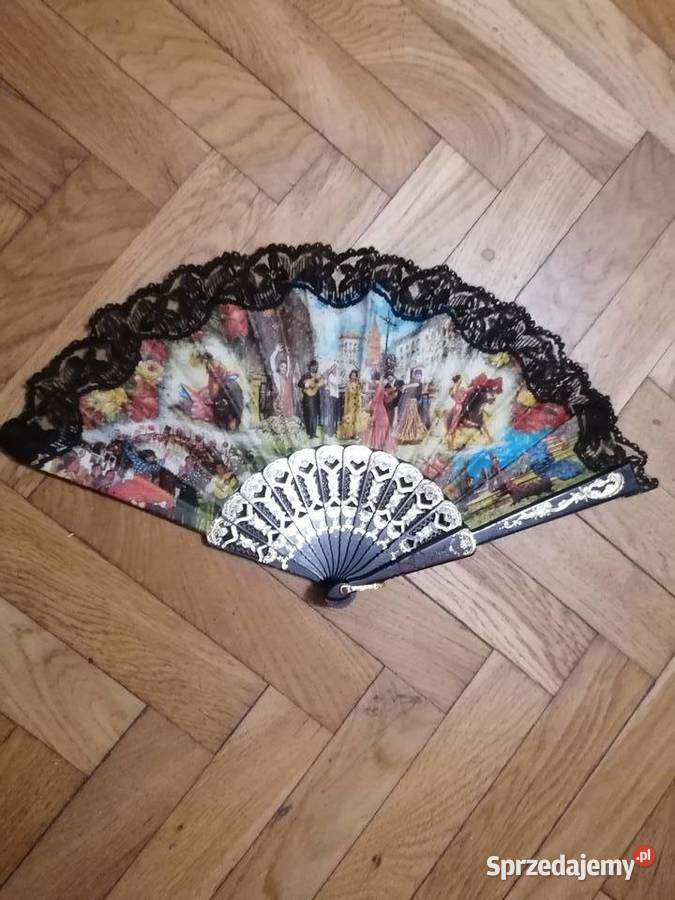 Wachlarz z koronką Pozostałe Gdańsk