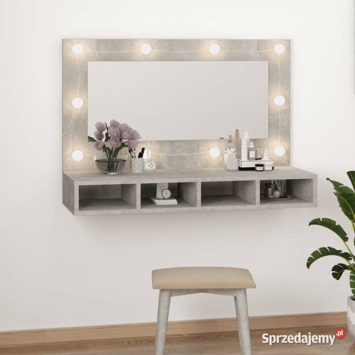 vidaXL Szafka z lustrem i oświetleniem Warszawa sprzedam