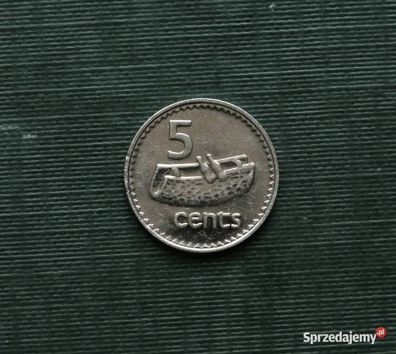 FIDŻI 5 centów 1992r śląskie sprzedam