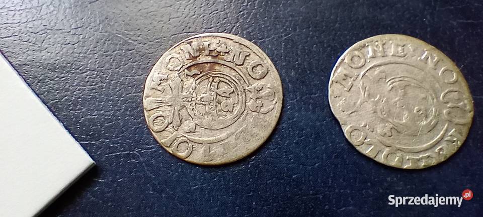 Stare monety Półtorak 3 sztuki Srebro Lesko sprzedam