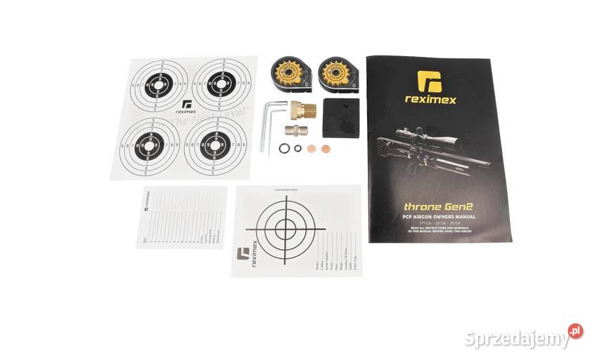 PCP Reximex Throne Gen 2 FDE Carbon 45 butla i Sporty strzeleckie i myślistwo Trzcianka sprzedam