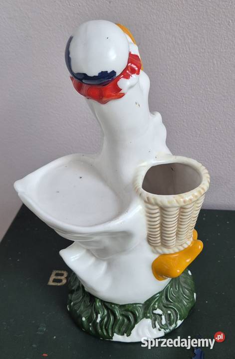 Figurka kaczka gęś ceramiczna DIY Gdańsk sprzedam