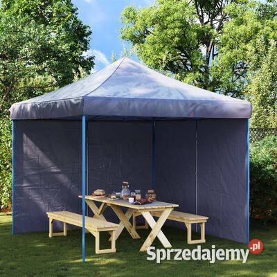 vidaXL Ścianki boczne do namiotu 2 z suwakiem PE mazowieckie sprzedam