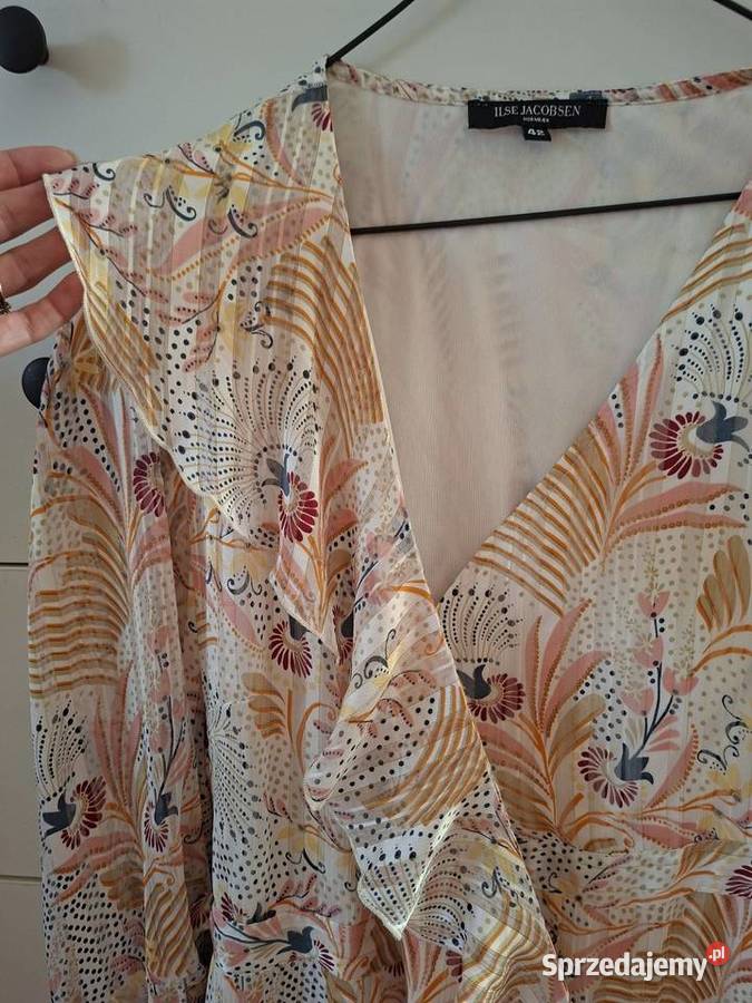 Sukienka Kopertowa Ilse Jacobsen Hornbk Styl Długość Midi Magdalenka