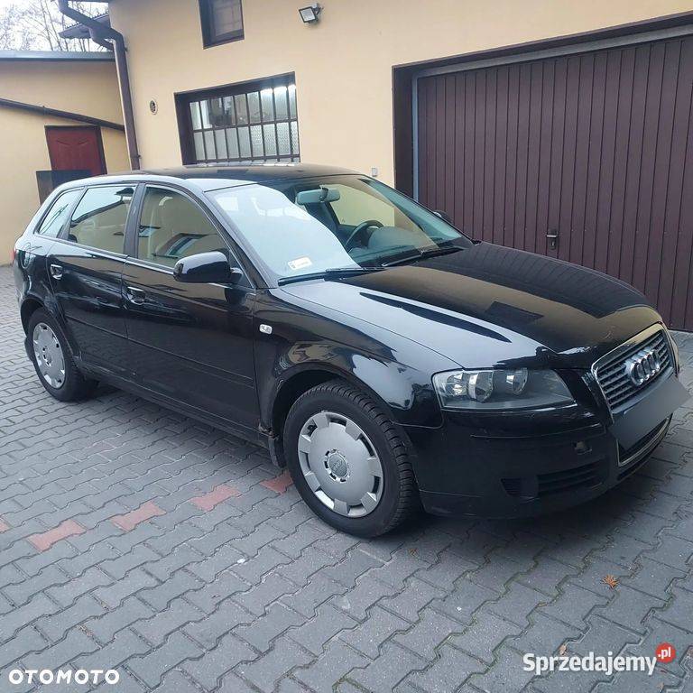 AUDI A3 2007r w6 Benzyna 102 Salon Polska 282000 poduszka powietrzna Parczew sprzedam